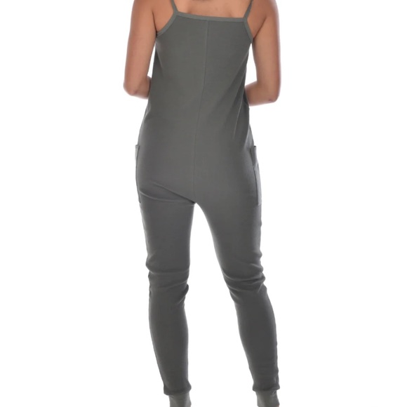 Paper Label Nicola Playsuit Ash Green Size S - Picture 4 of 11